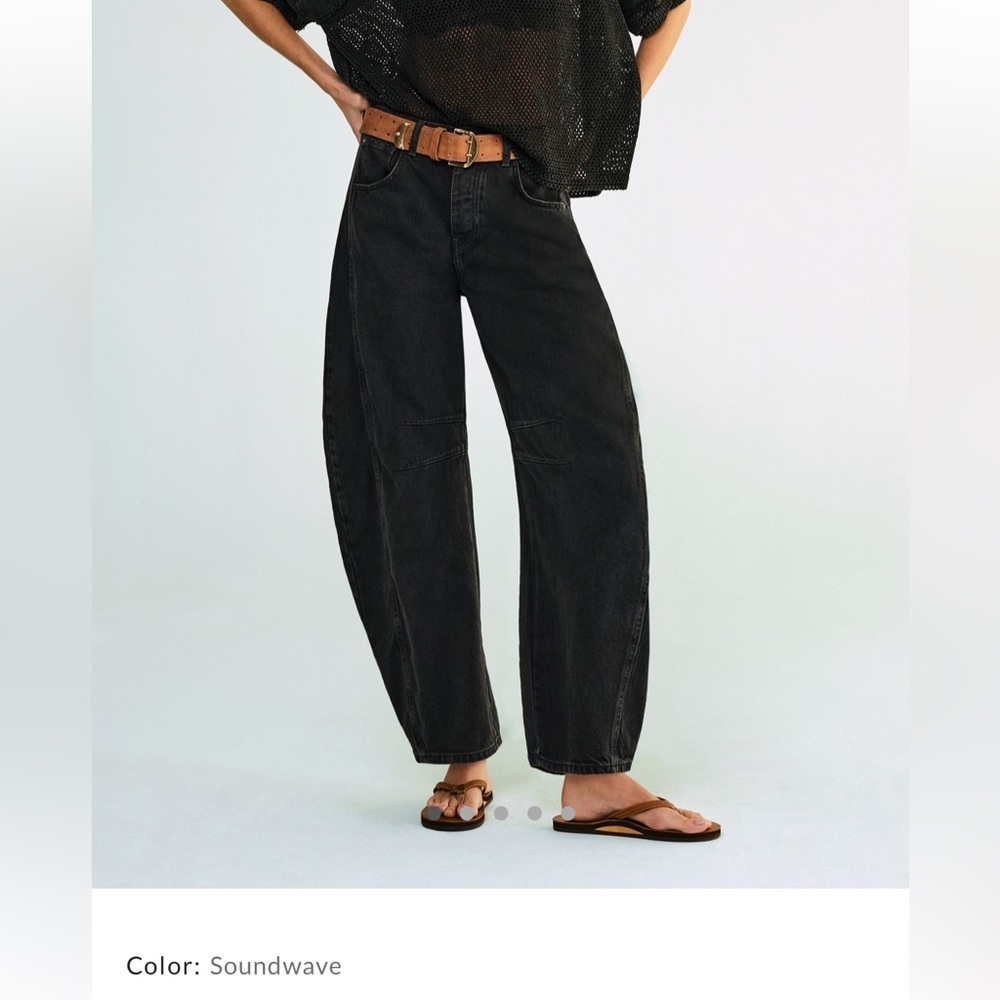 We The Free Good Luck Barrel Jeans